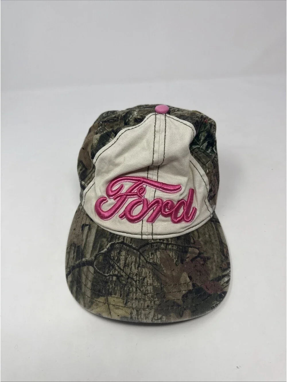 Ladies Women Ford Camo Hat Cap Snapback (●)